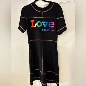 LOVE Moschino sweatshirt dress